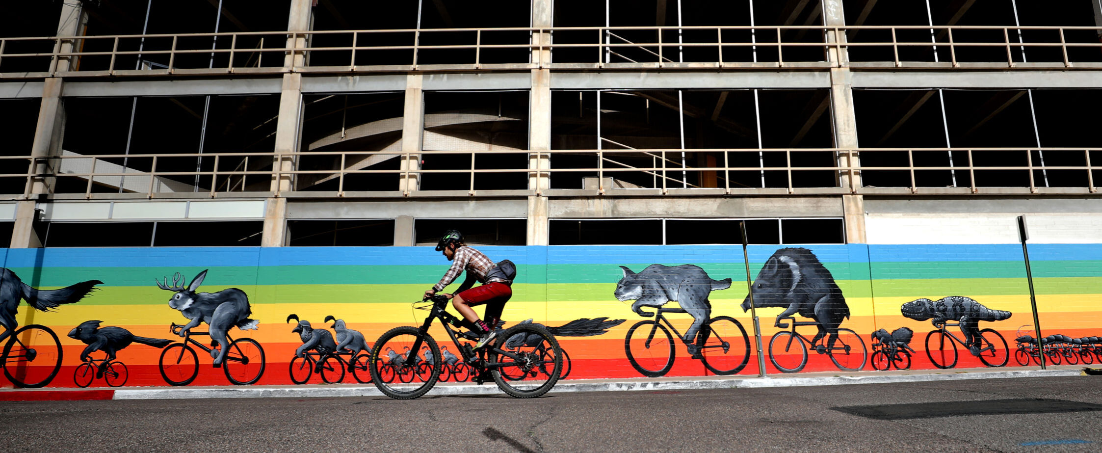 El Tour de Tucson Inspired Mural